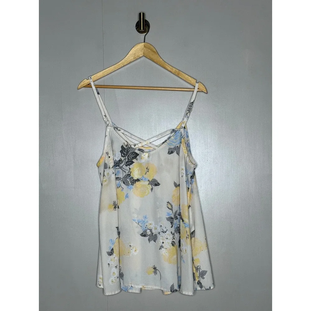 Torrid Floral Duster Kimono Cami Set Cottagecore Boho Lounge - Picture 8 of 12